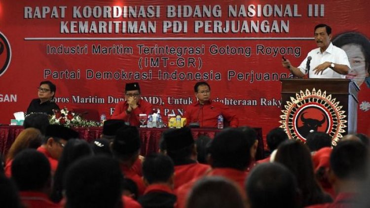 PDIP 'Seruduk' Luhut soal Penundaan Pemilu 2024