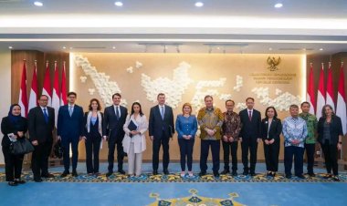 Kemenko Perekonomian Terima Vice Minister Of Foreign Affairs dan Internasional Cooperation Italia