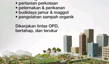 Ketahanan Pangan Kota Bukan Lagi Sekadar Wacana.