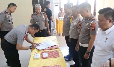 Polres Bantaeng Gelar Sosialisasi DIPA dan Penandatanganan Pakta Integritas T.A. 2026
