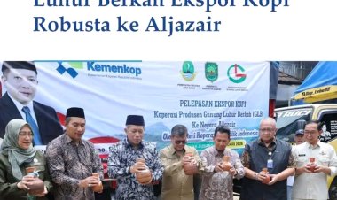 Menkop RI Lepas Eksport Kopi Koperasi Gunung Luhur Berkah