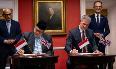 Indonesia-Inggris Penandatanganan 'Ecomomic Growth Partnership Indonesia-United Kingdom'