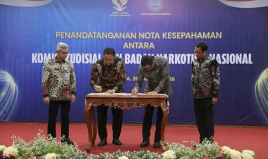 BNN dan Komisi Yudisial Perkuat Sinergi Penanganan Kejahatan Narkoba
