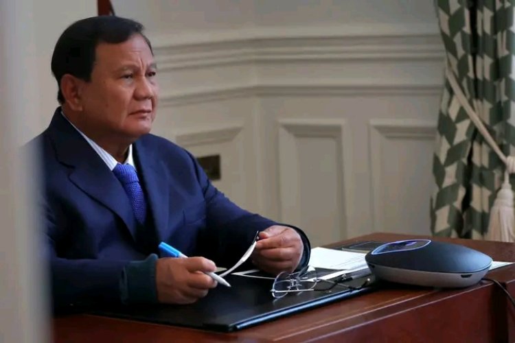 Rapat Conference Dengan Sejumlah Kabinet Merah Putih, Presiden Bahas Satgas Penertiban Kawasan Hutan