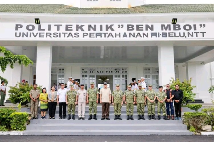 Kunjungi FVLM Universitas Pertahanan RI, Menhan Perkuat Perkuat Pendidikan Pertahanan 