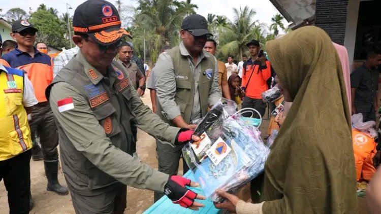 Kepala BNPB Pastikan Pemulihan Pascabencana Aceh Utara Terarah 