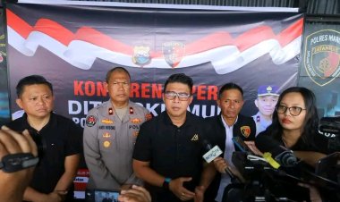 Ditreskrimum Polda Sulsel Gelar Konferensi Pers Pengungkapan Tindak Pidana Pencurian Kendaraan Bermotor