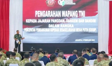 Wapang TNI Dorong Percepatan Koperasi Desa/Kelurahan Merah Putih