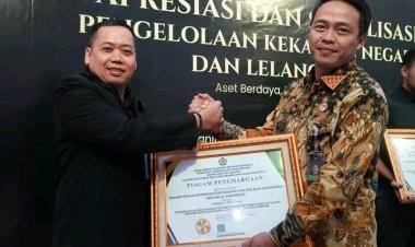 Kemenko Polkam Raih Penghargaan Terbaik Pertama Kategori Pokok dan PNBP Lelang Tertinggi DJKN