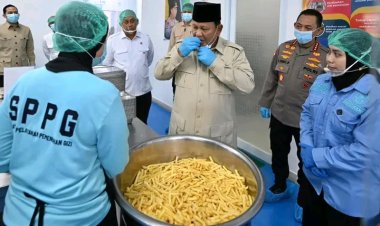 Resmikan 1.072 SPPG dan 107 SPPG Polri di Seluruh Indonesia, Presiden Tegaskan Pemenuhan Gisi dan Penguatan Ketahanan Pangan Fundamental Peradaban