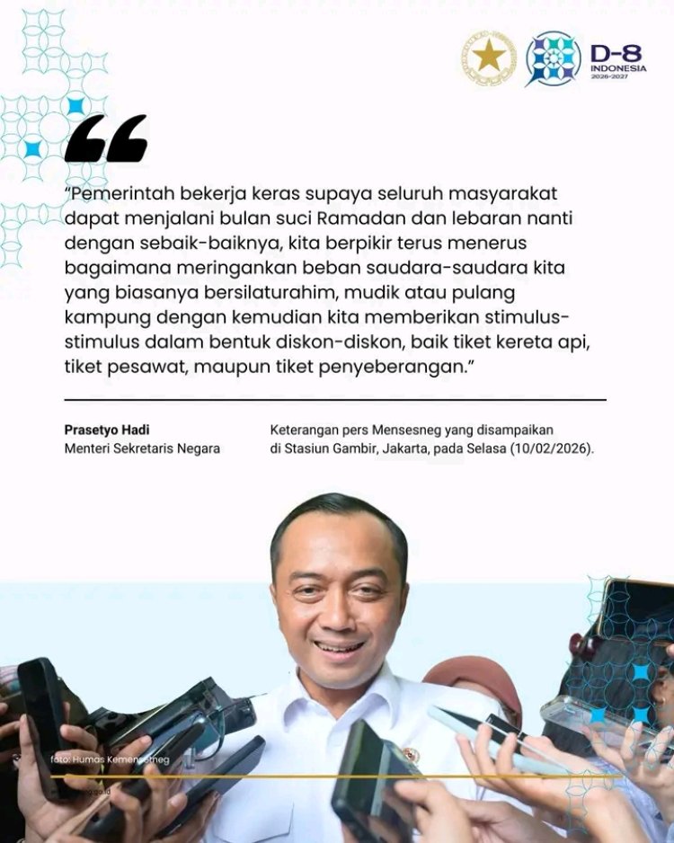 Pemerintah Komitmen Ramadhan dan Idul Fitri Lancar