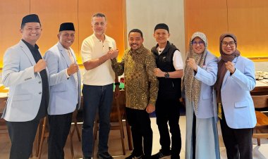 Musa Rajekshah Menerima Audiensi Panitia Rapimnas DPP BKPRMI